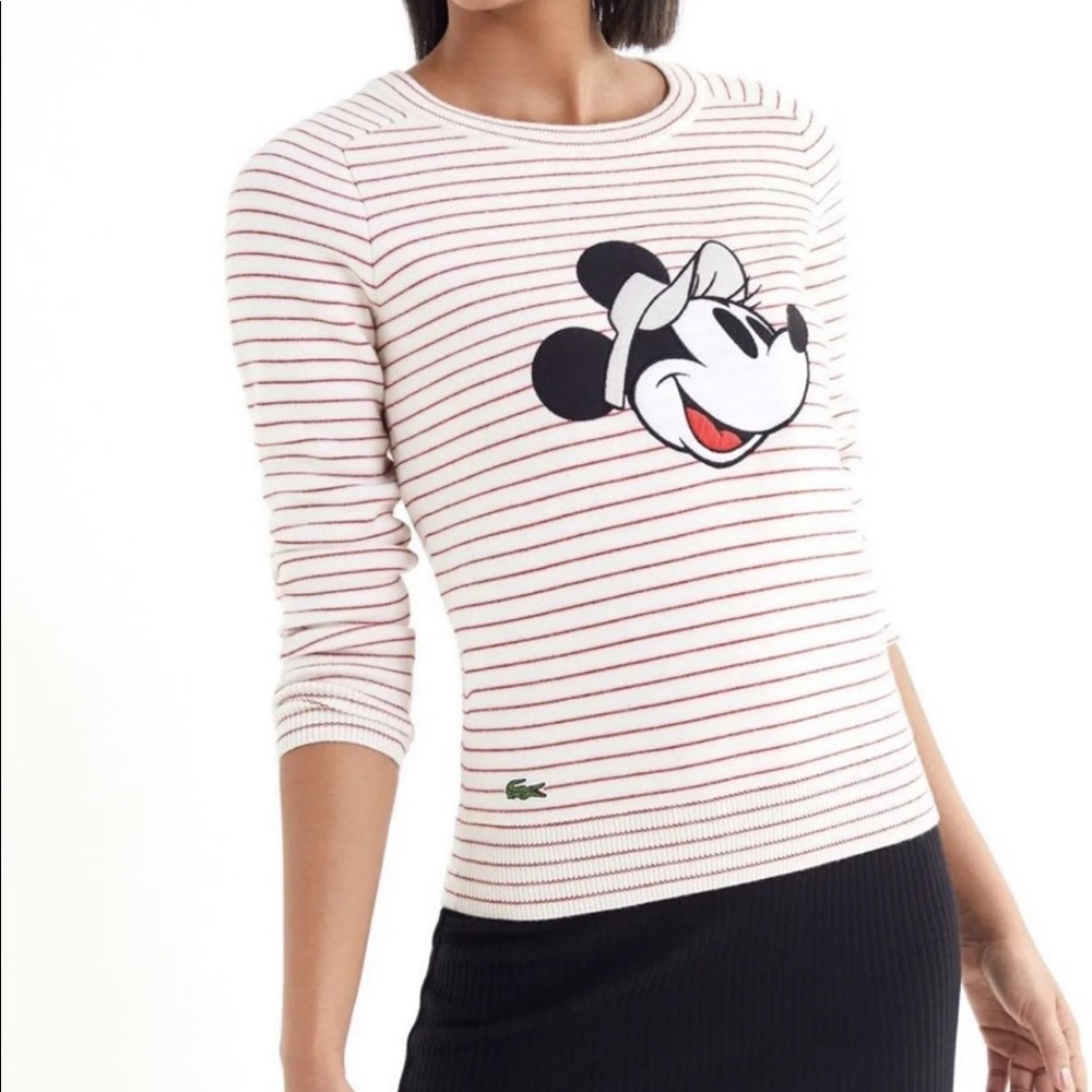NWT Lacoste x Disney Minnie Mouse Sweater
